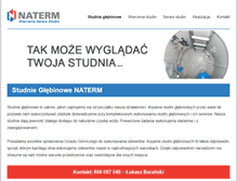 Tablet Screenshot of naterm.pl